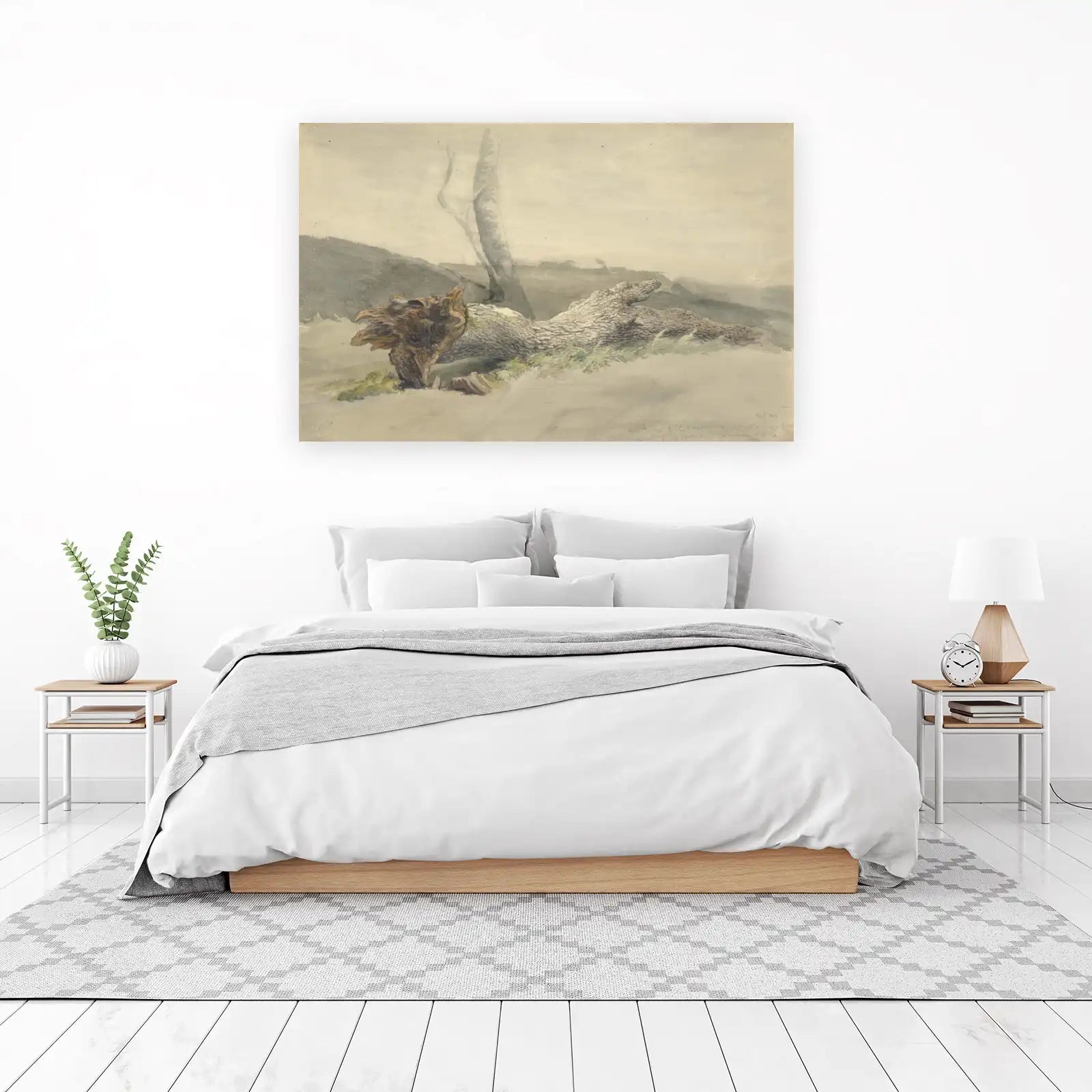 Rustic Woodland Scene Nature Wall Art