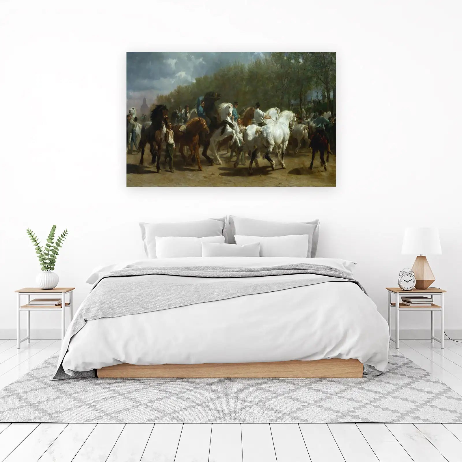 Majestic Horses in Motion Wall Art