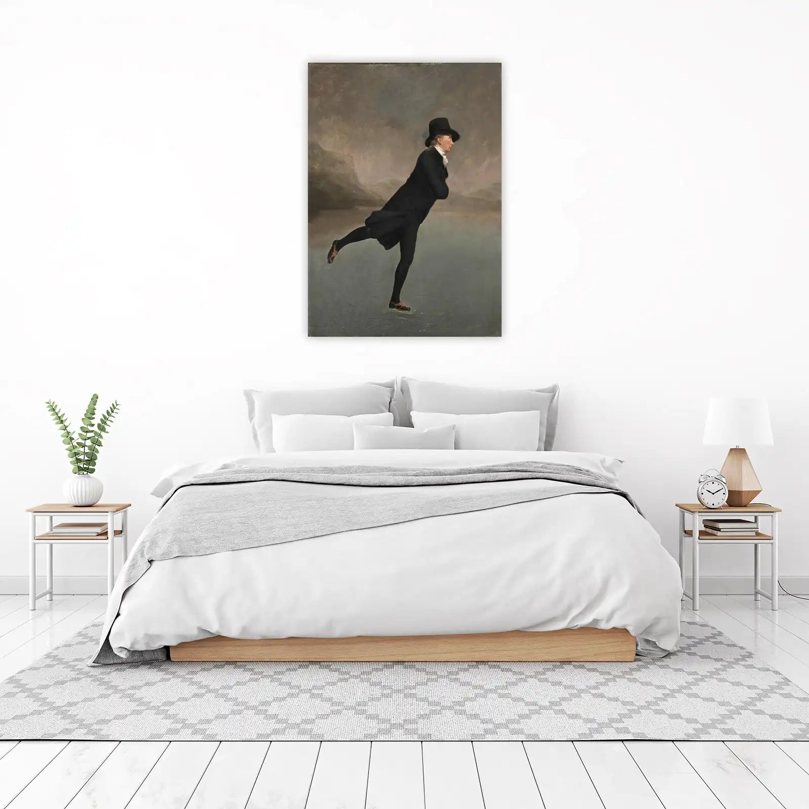 Vintage Skater Portrait Fine Art Wall Art