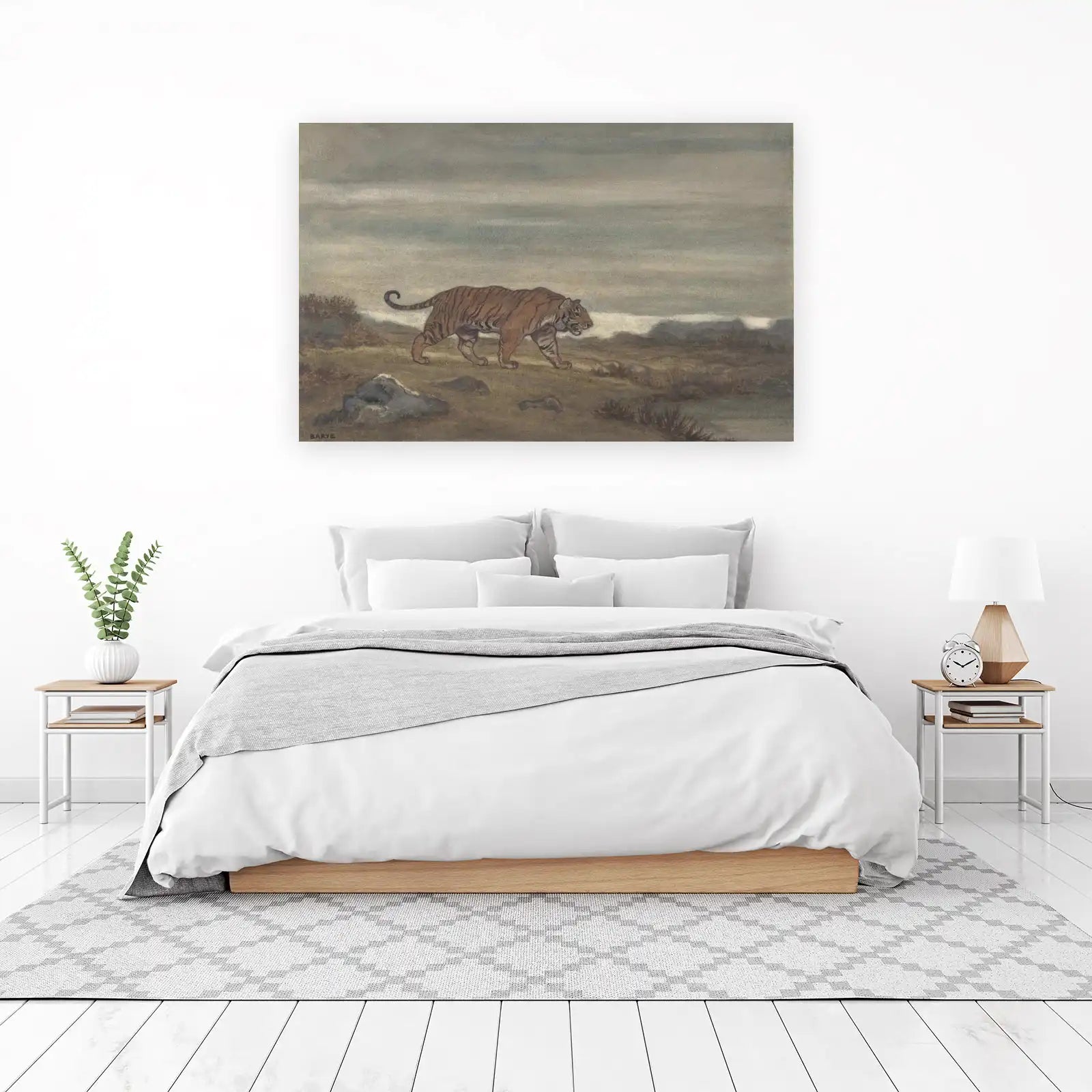 Majestic Tiger Prowling Wall Art