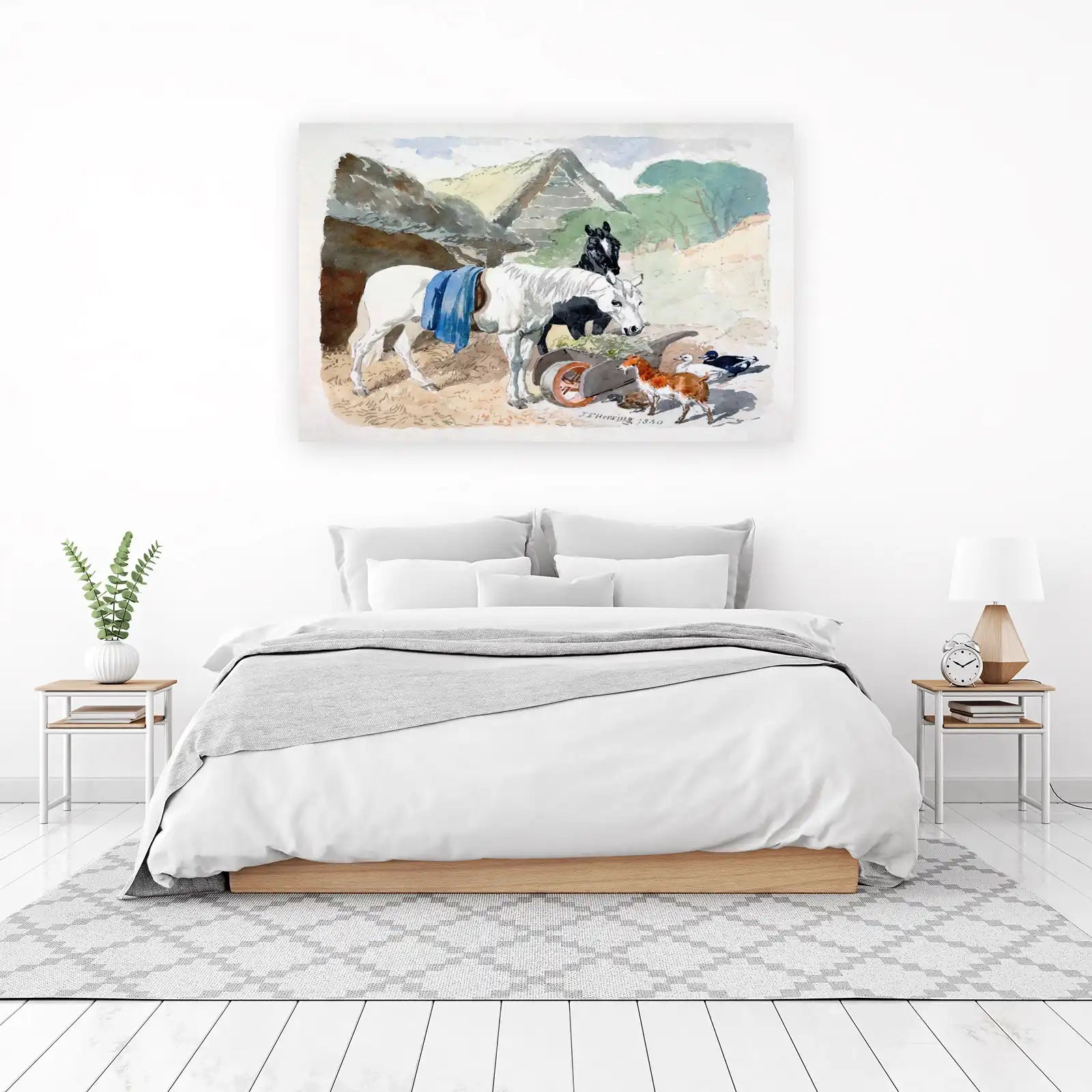 Vintage Farm Animals Wall Art