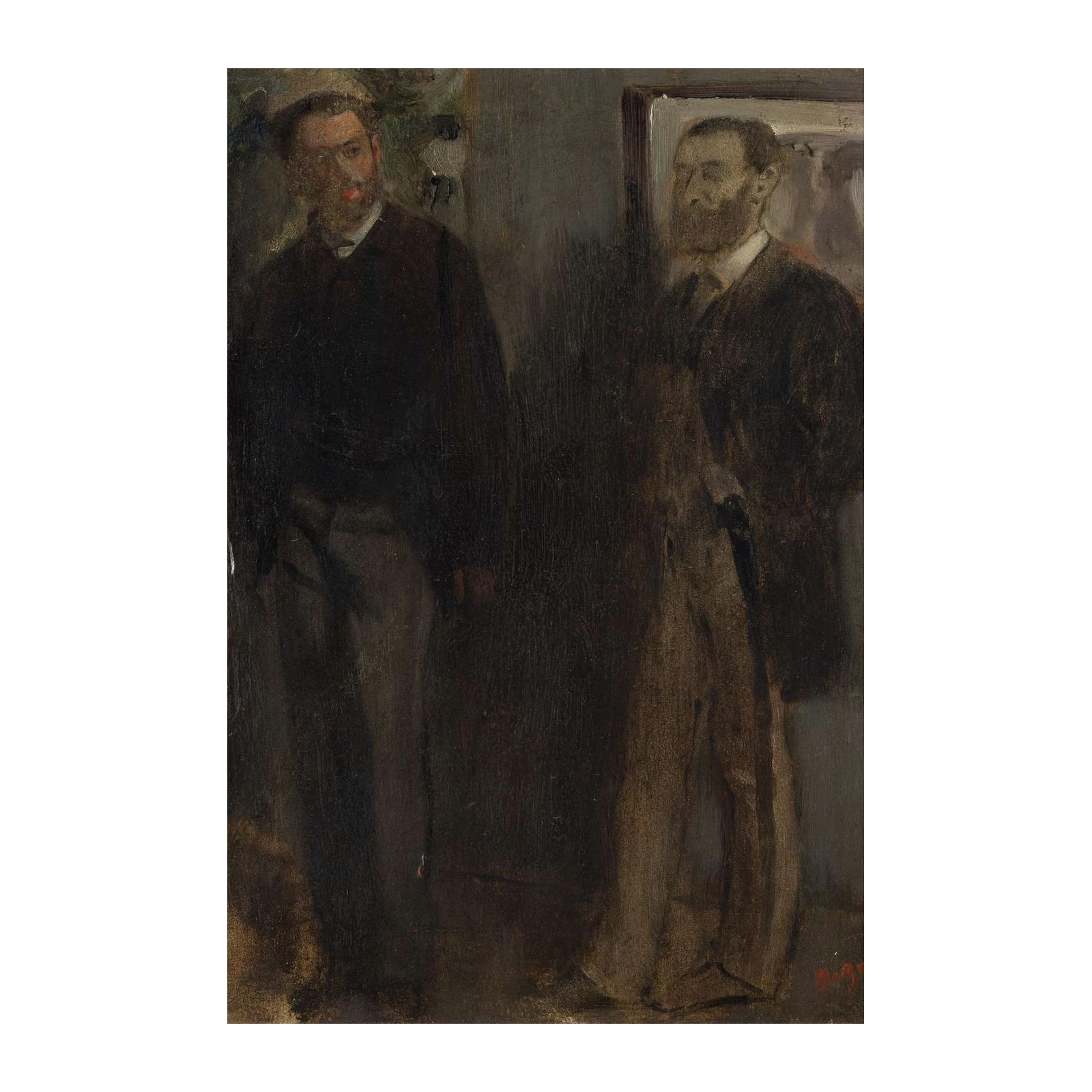 Victorian Men Portrait Wall Art