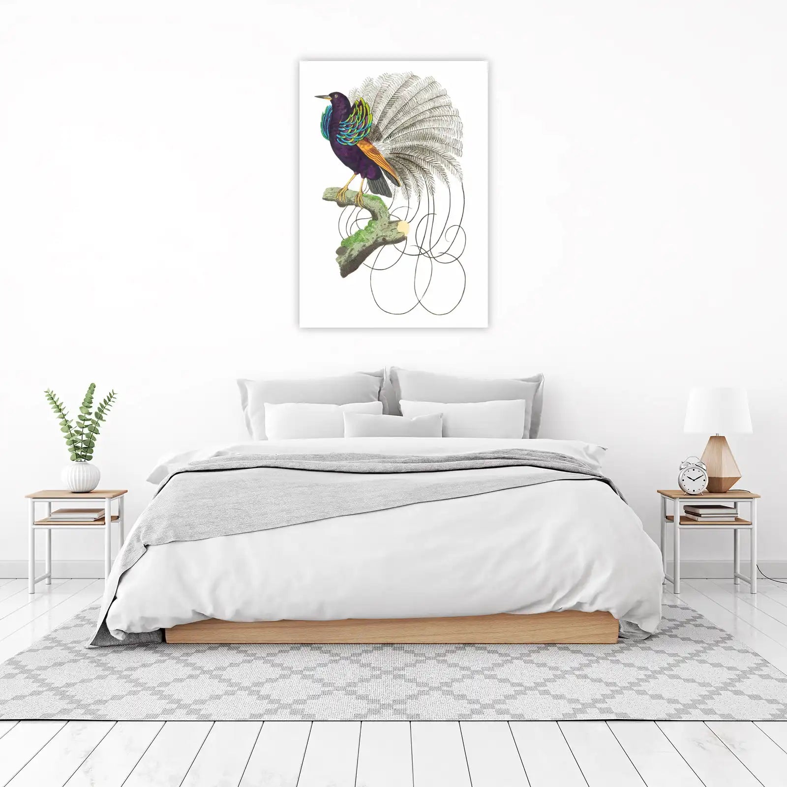 Exotic Bird of Paradise Wall Art Wall Art