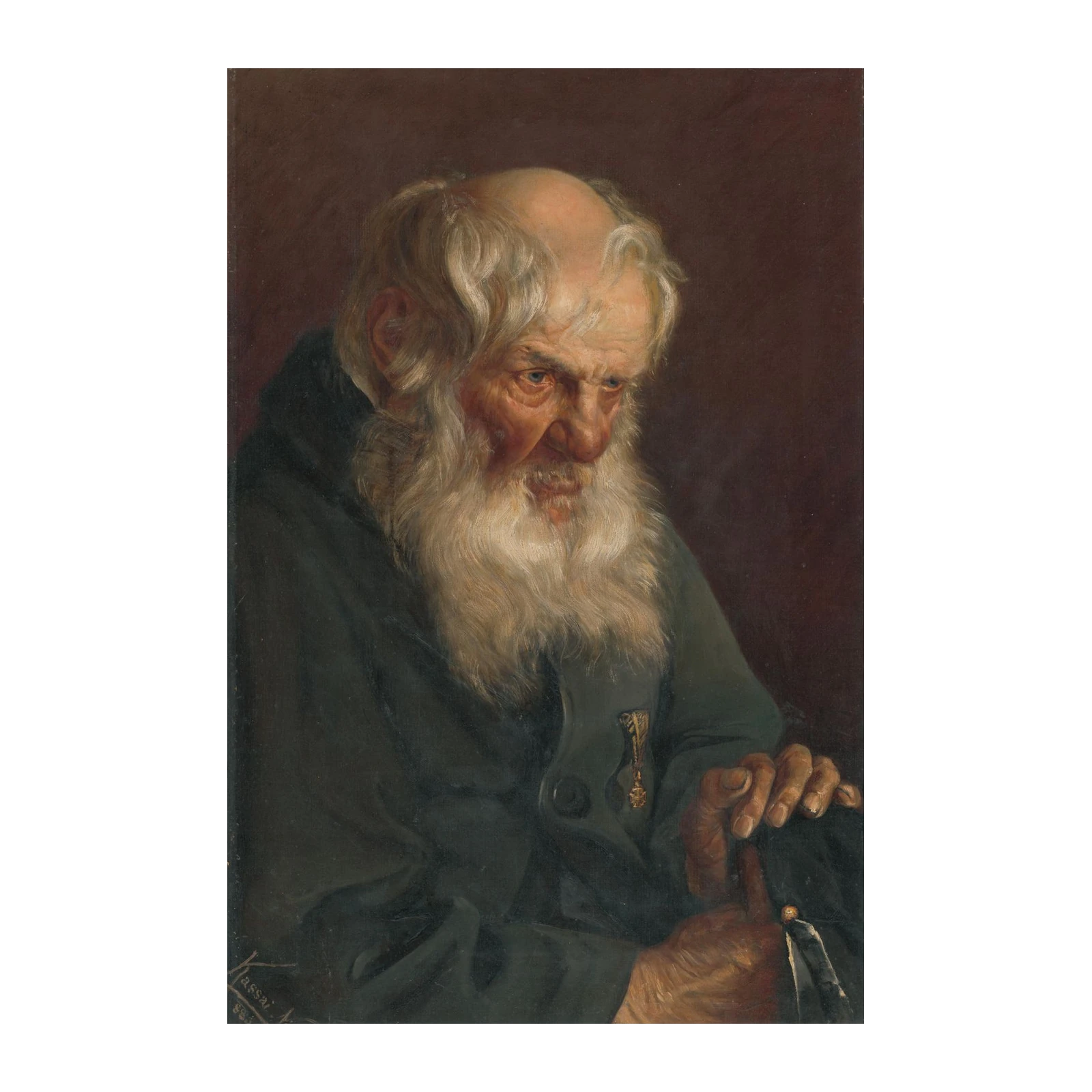 Wisdom of Age Portrait Wall Art