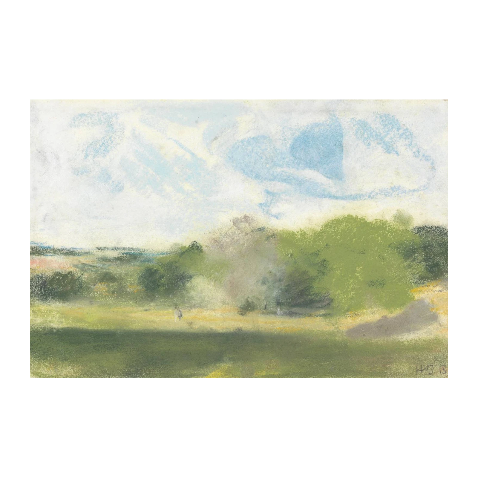 Impressionist Landscape Serenity Wall Art