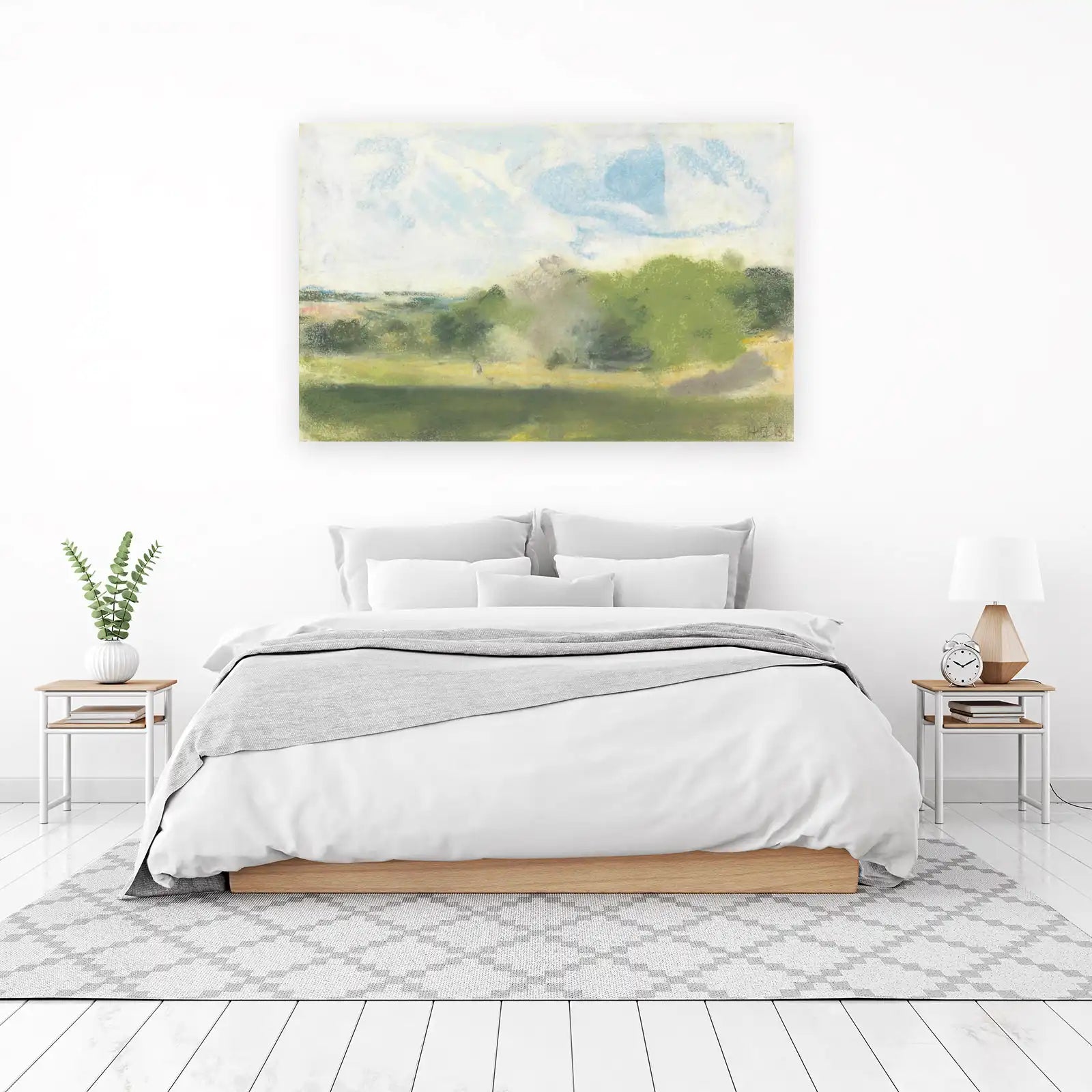 Impressionist Landscape Serenity Wall Art