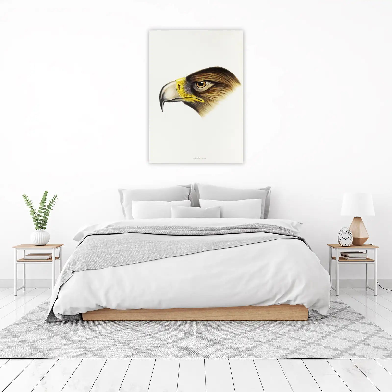 Majestic Eagle Portrait Wall Art