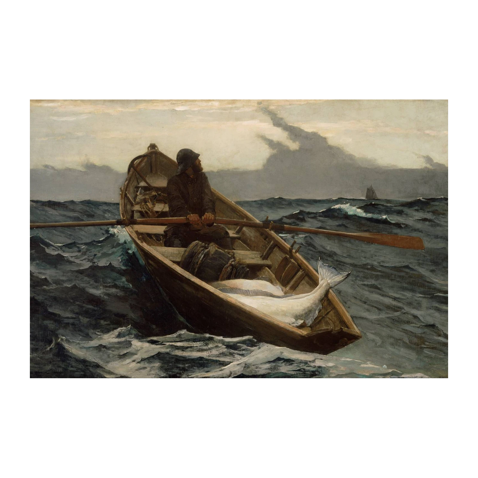 The Herring Net Man Wall Art