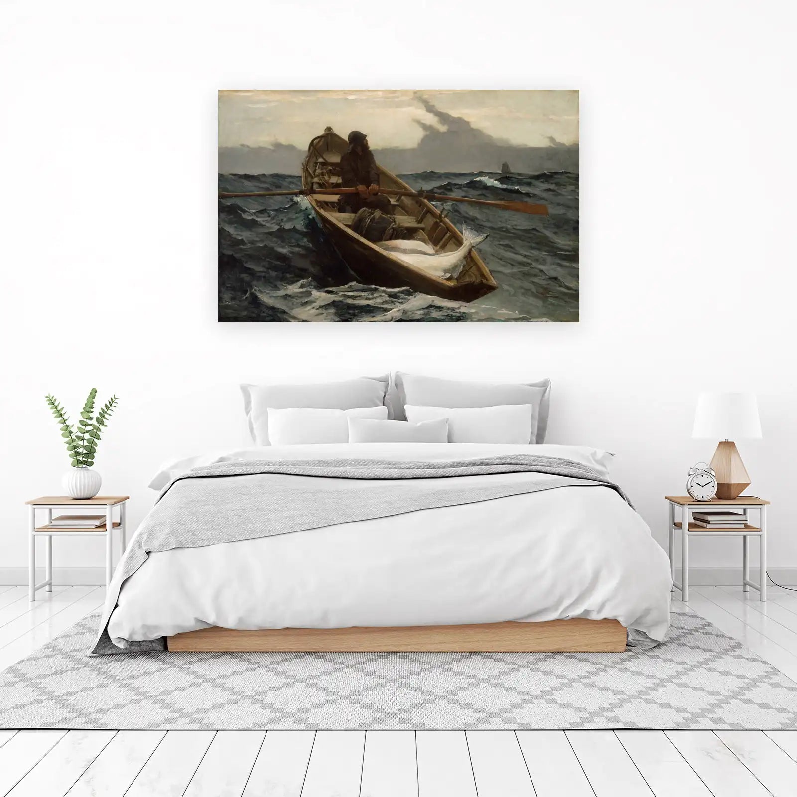 The Herring Net Man Wall Art