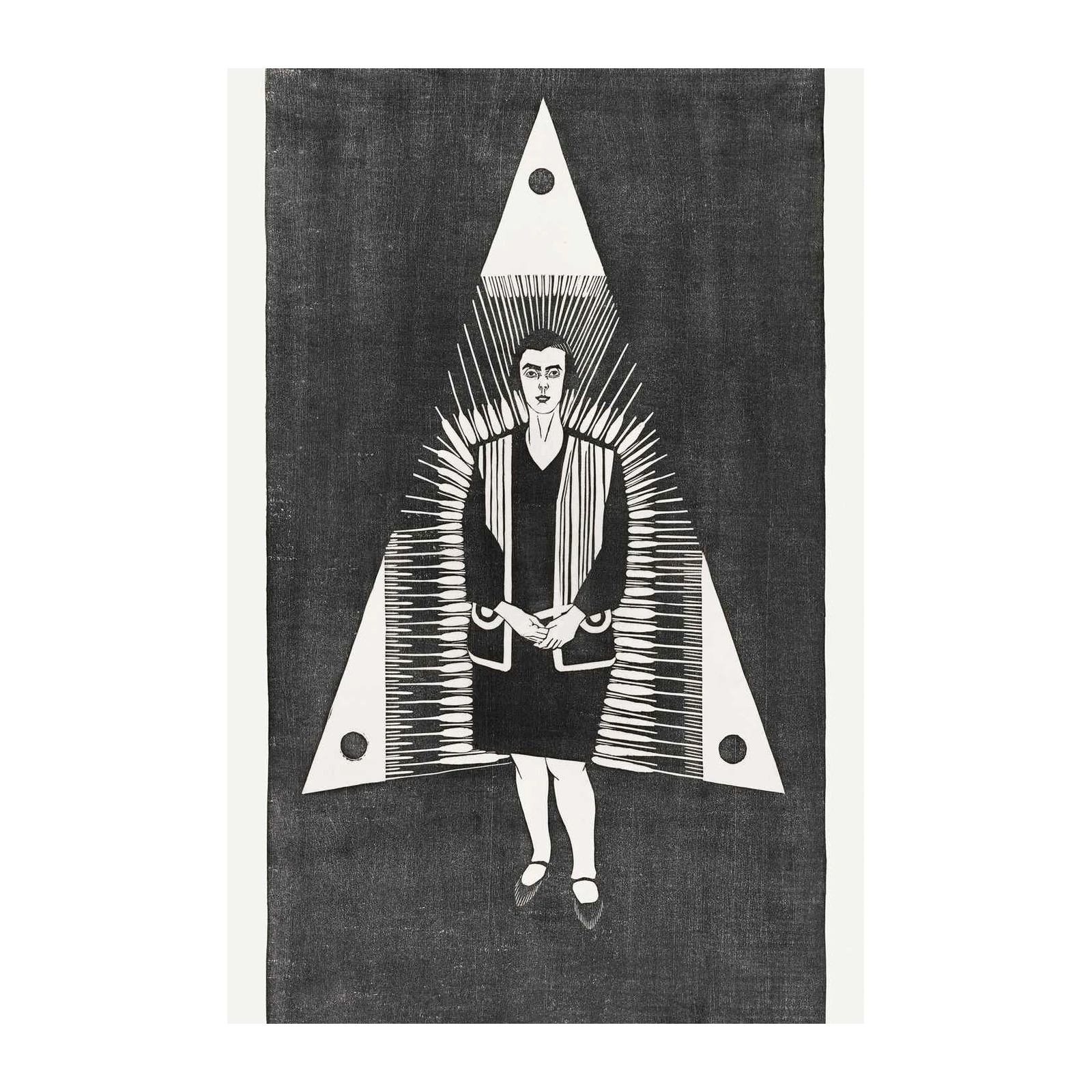 Striking Figure Modern Art Wall Art