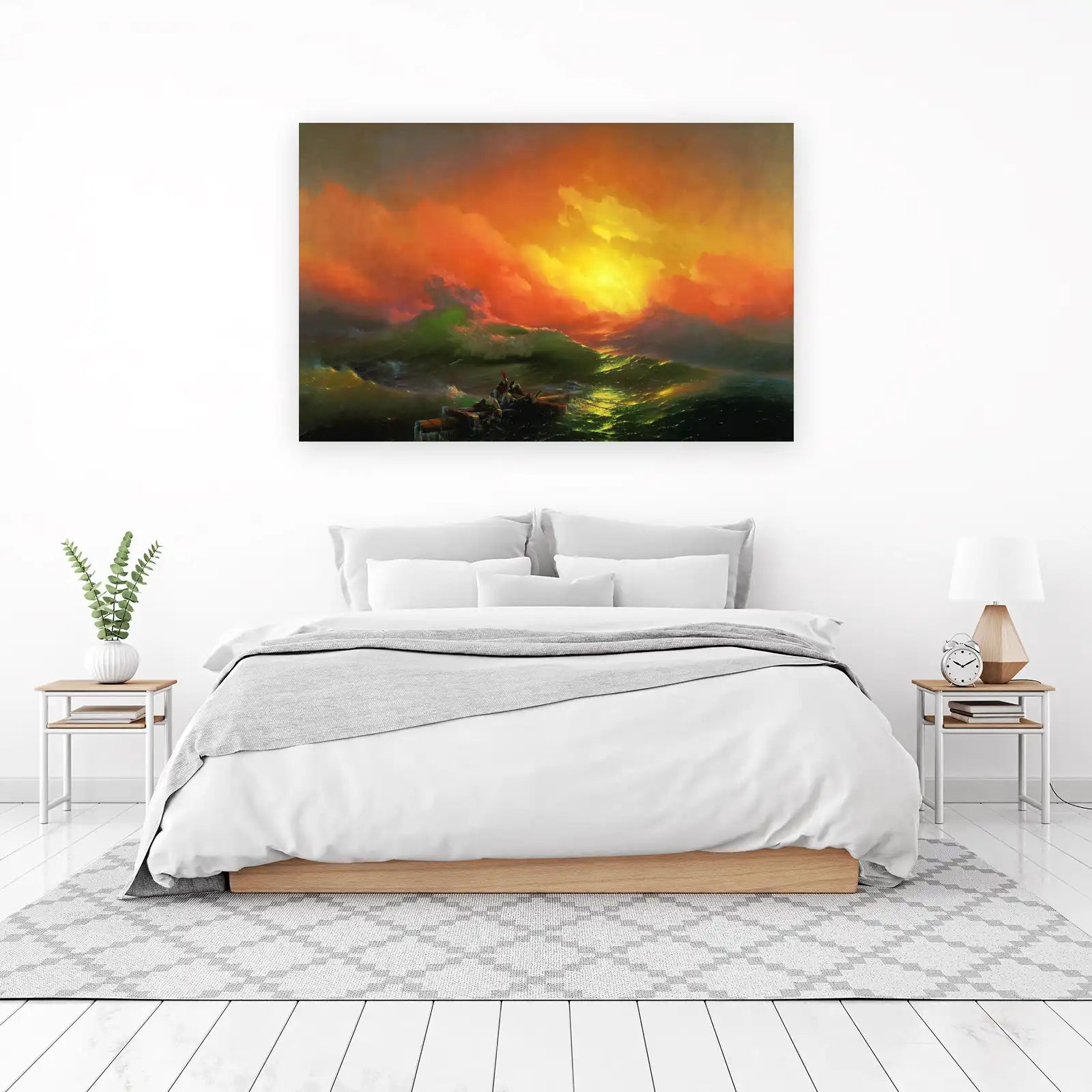 The Ninth Wave Storm Seascape Wall Art