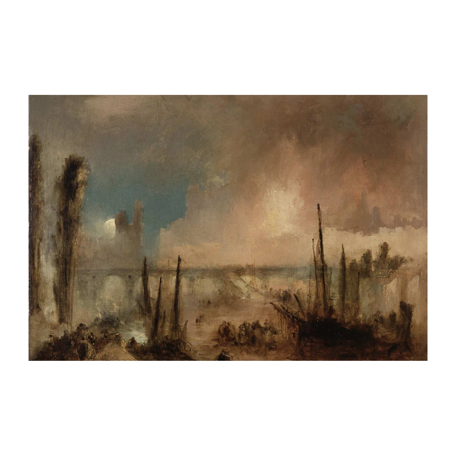 Atmospheric River Scene Fine Art Wall Art