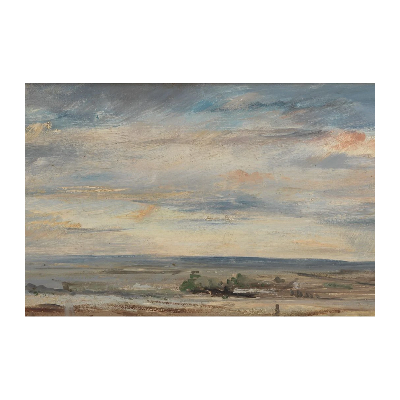 Dreamy Sky Landscape Impressionist Wall Art