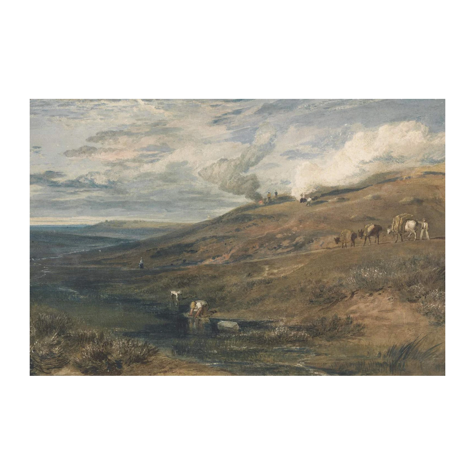 Rustic Landscape Travellers Wall Art