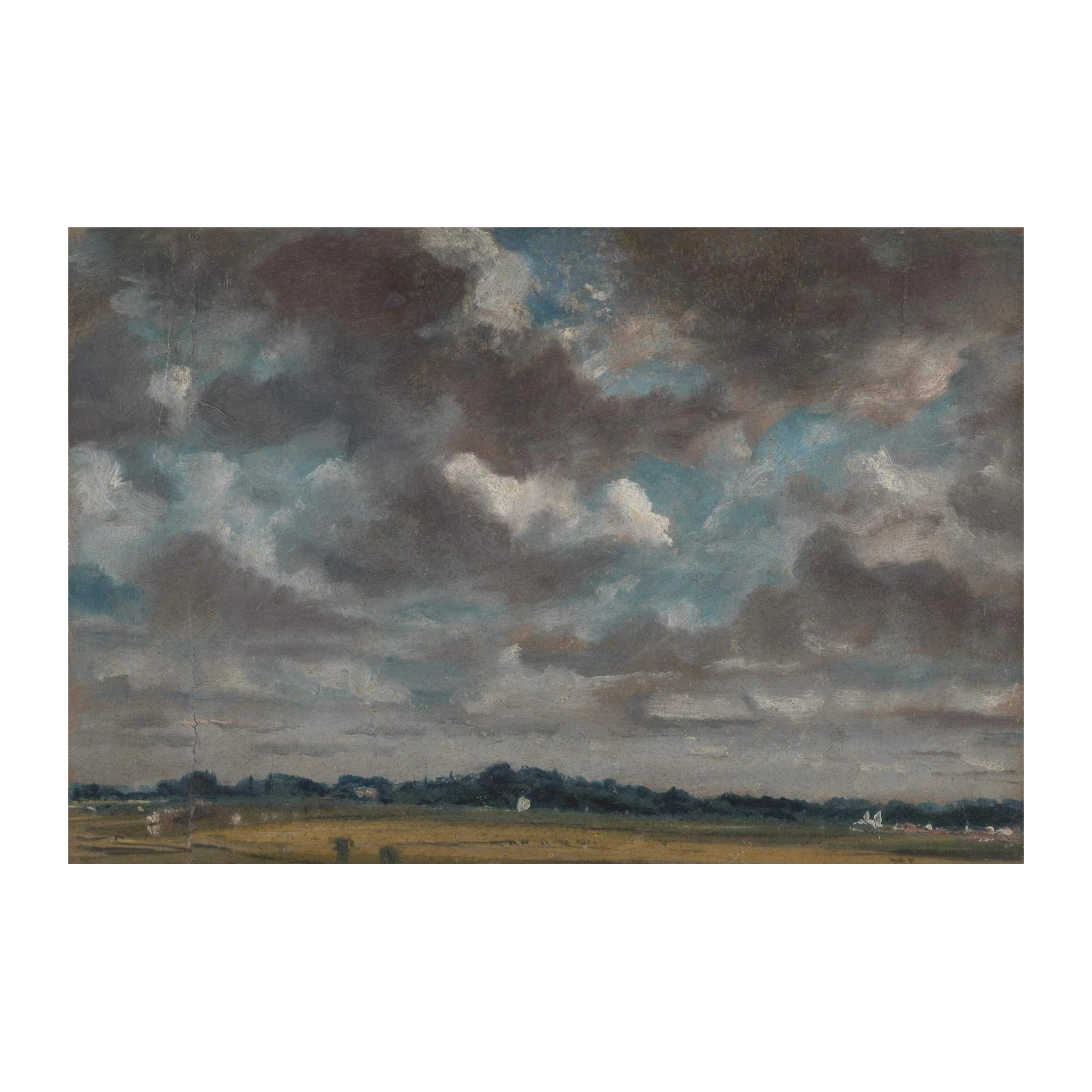 Dramatic Cloudscape Landscape Wall Art