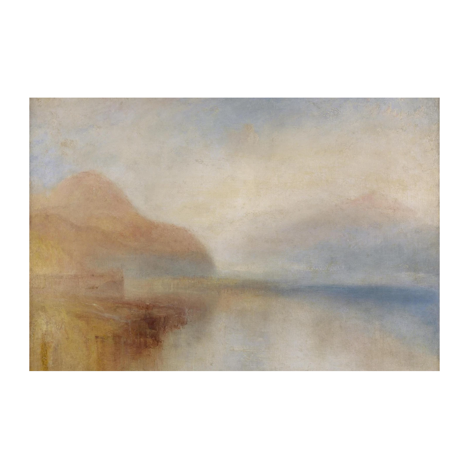 Misty Mountain Landscape Fine Art Wall Art