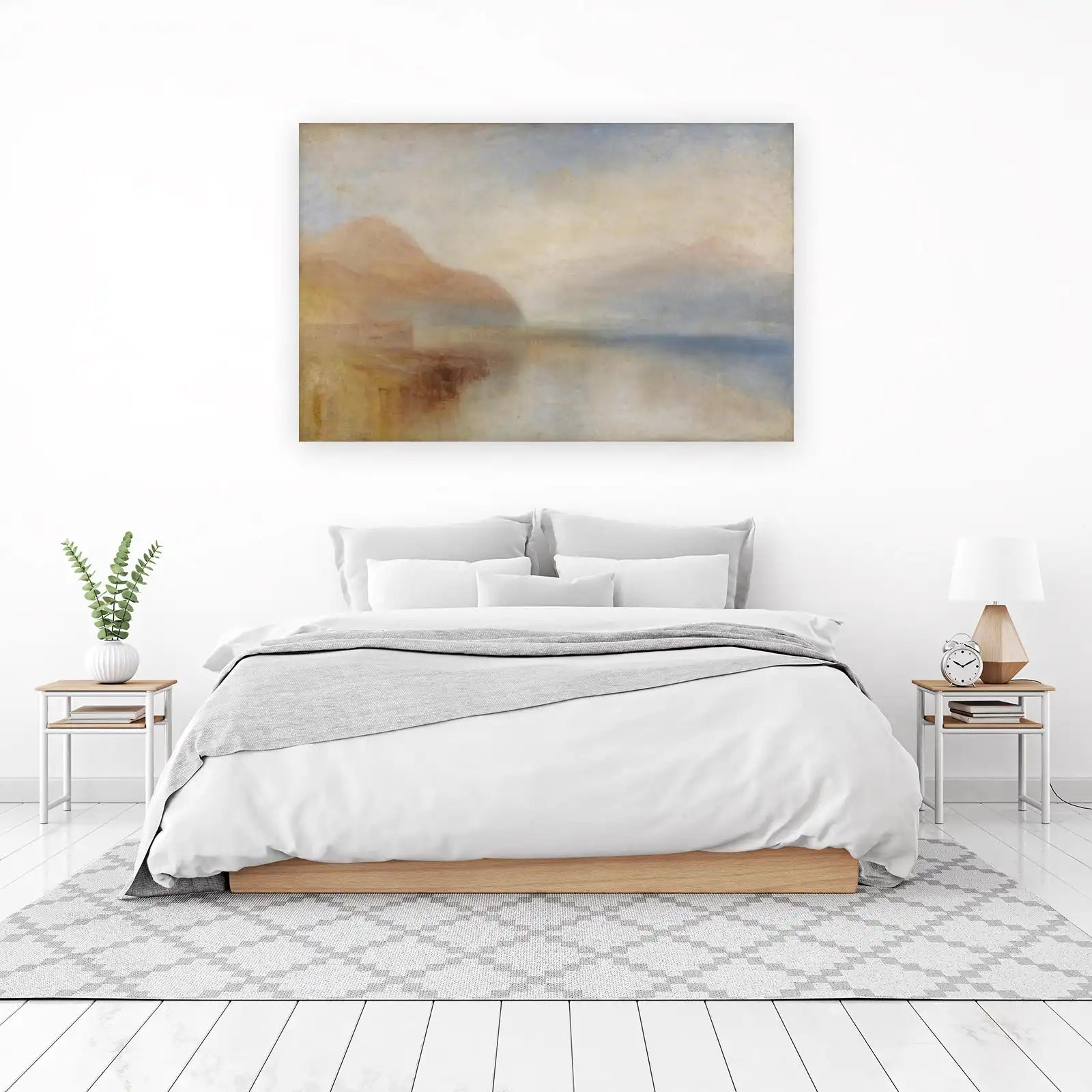 Misty Mountain Landscape Fine Art Wall Art