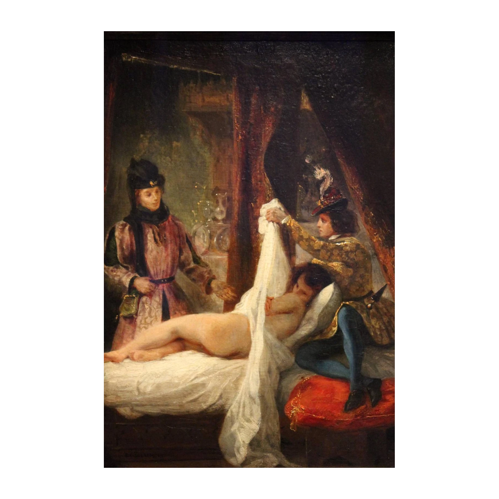 Victorian Bedroom Scene Wall Art