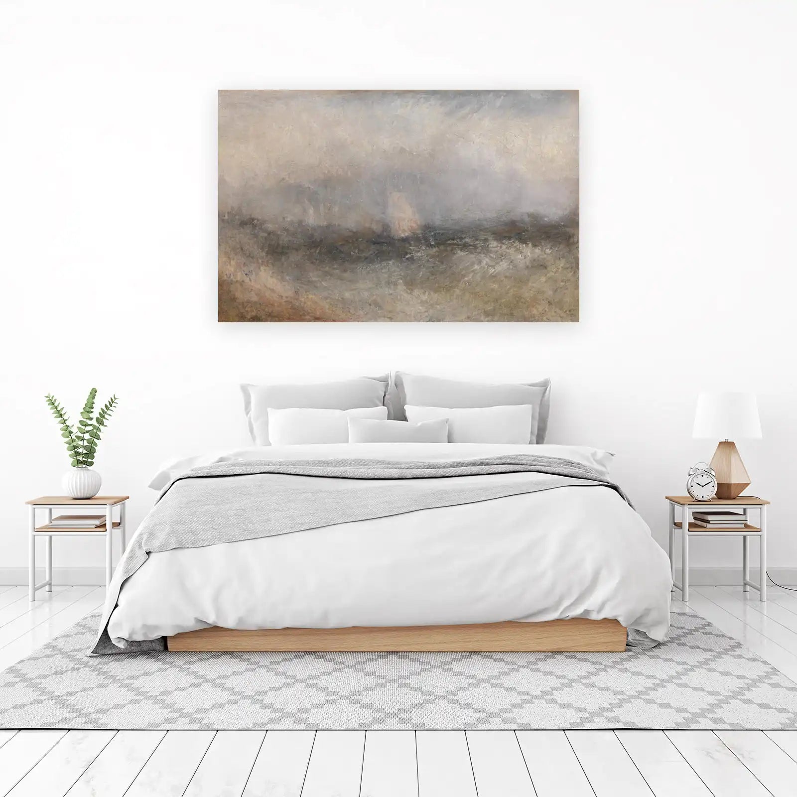 Seascape Storm Vessel Wall Art