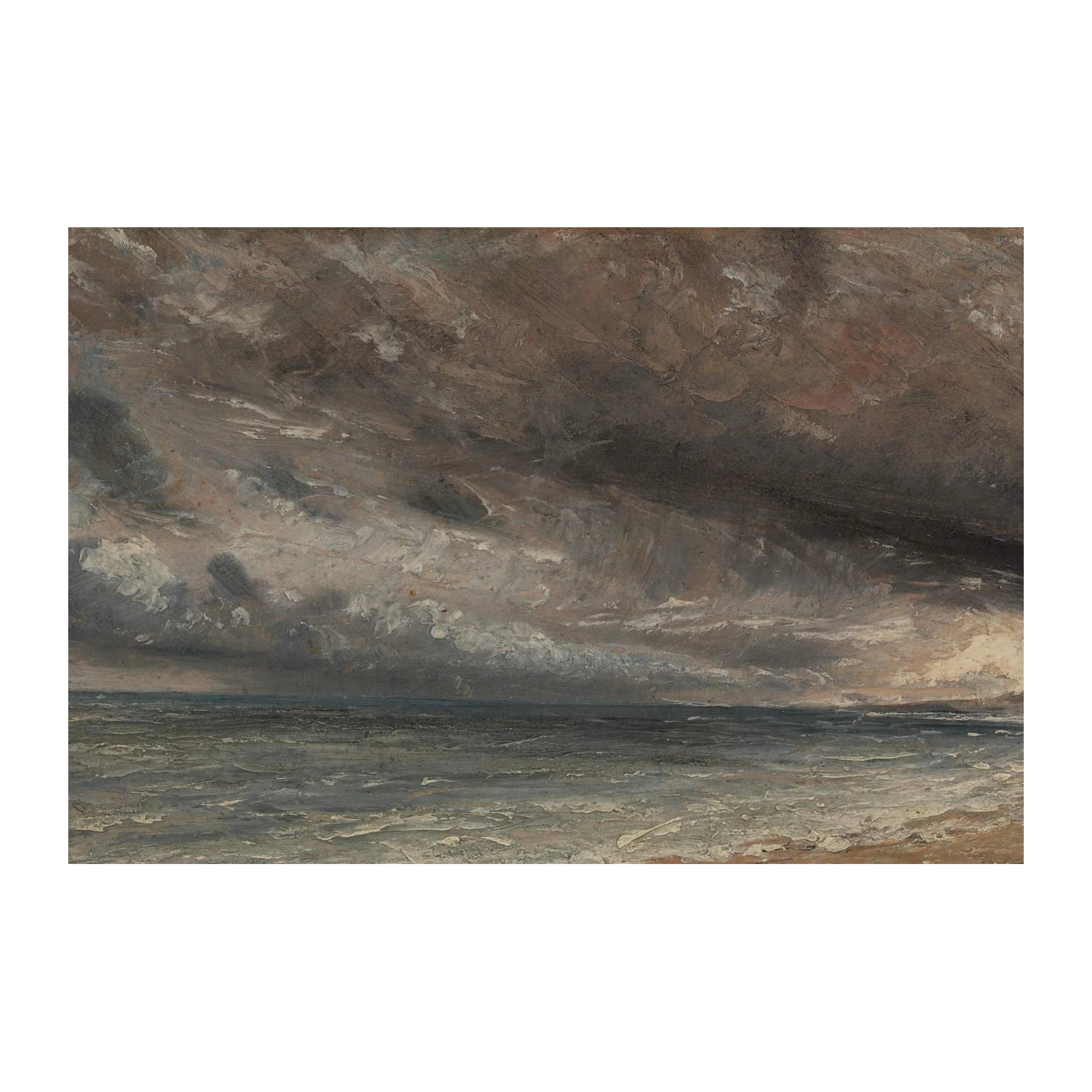 Dramatic Seascape Stormy Skies Wall Art