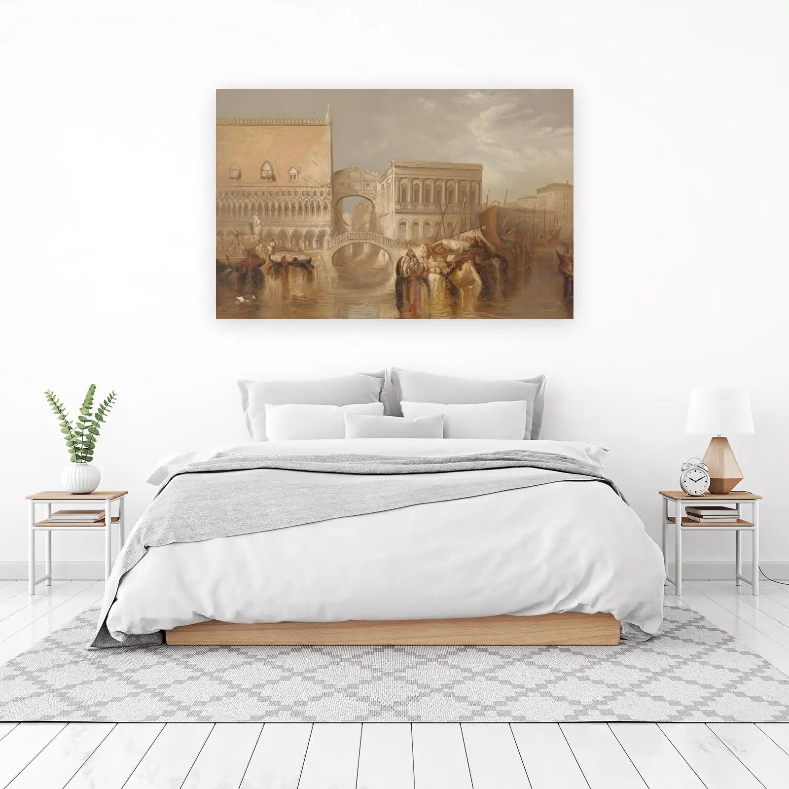 Venice Canal & Bridge of Sighs Wall Art