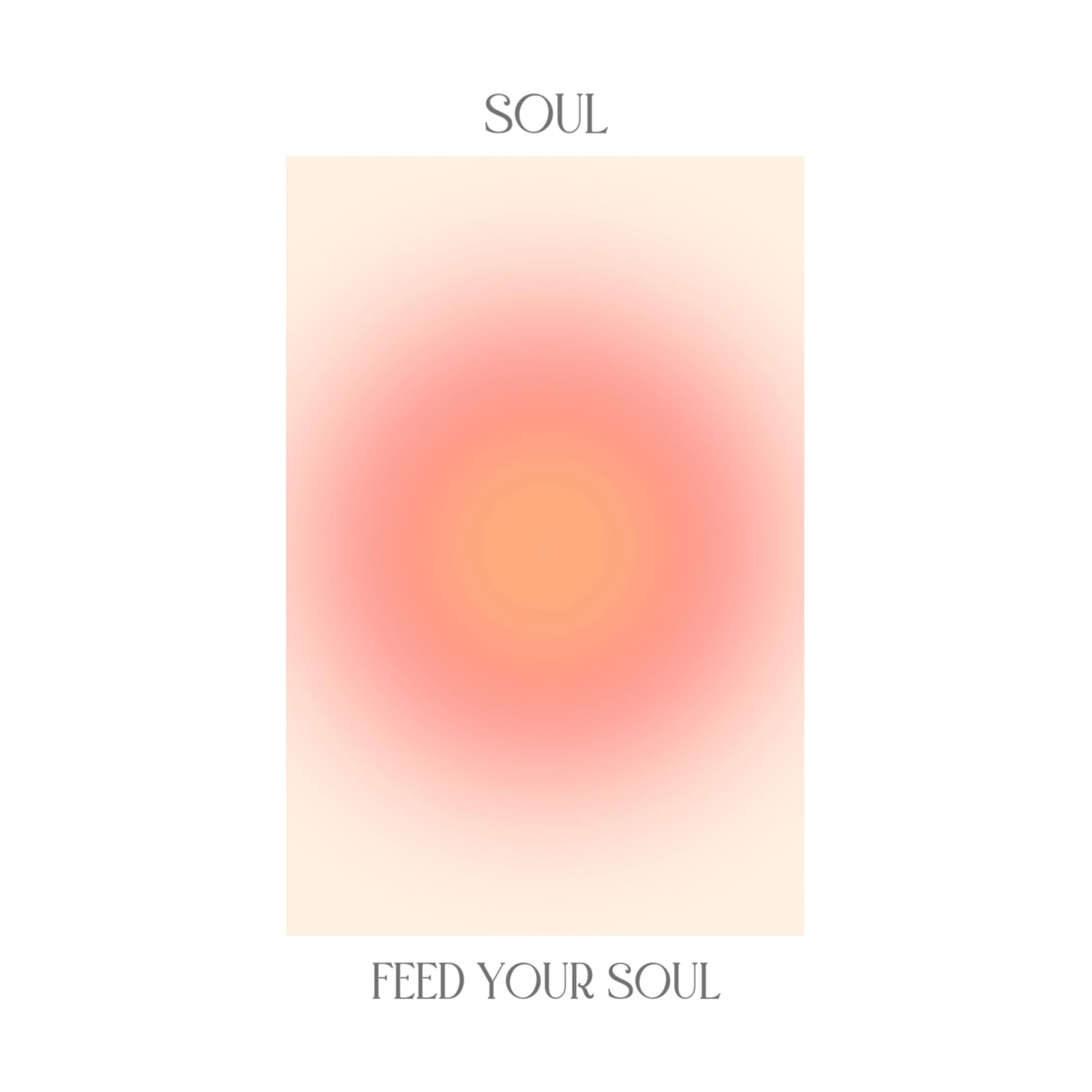 Aura Gradient Soul Statement Wall Art