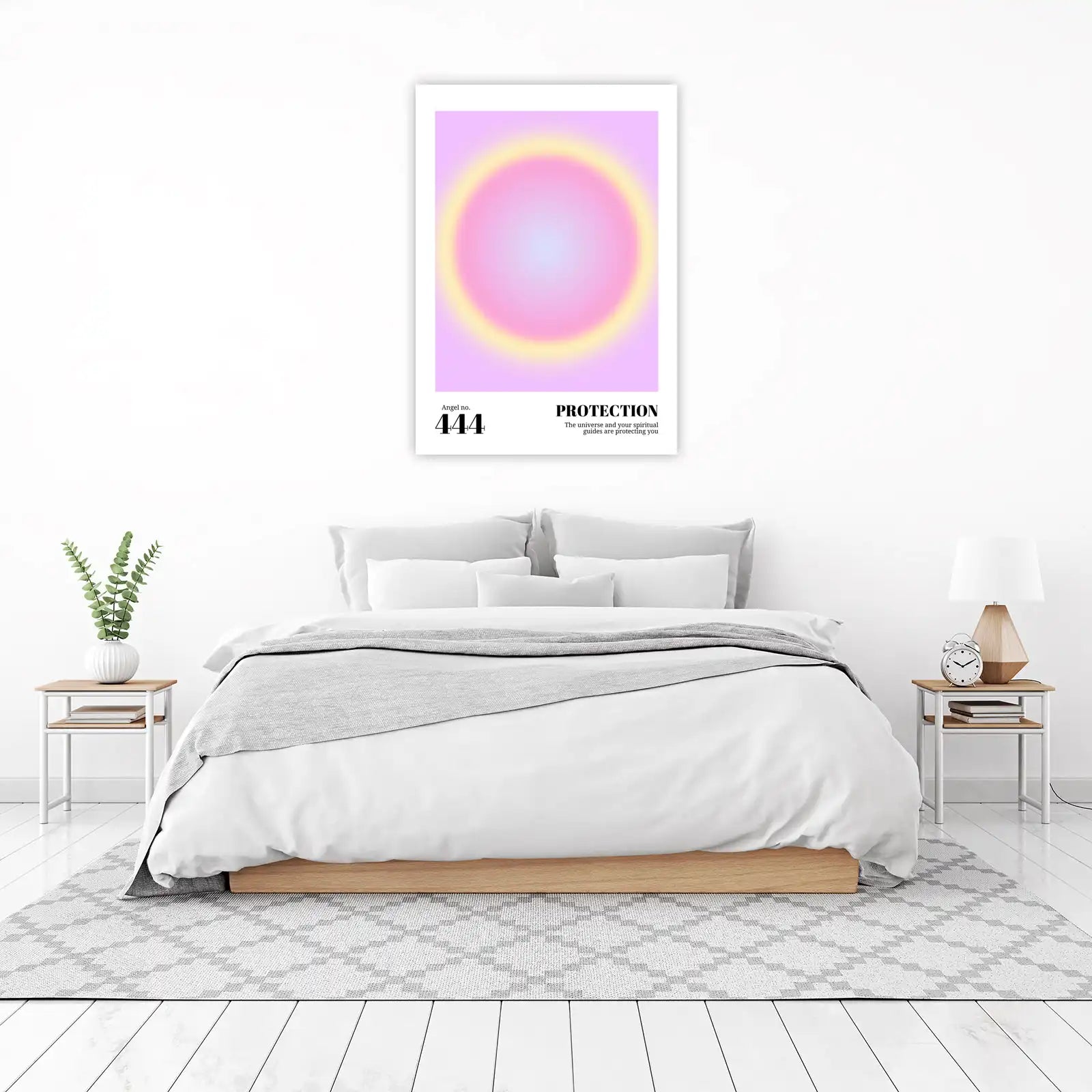 Aura Art "444 Protection" Wall Art