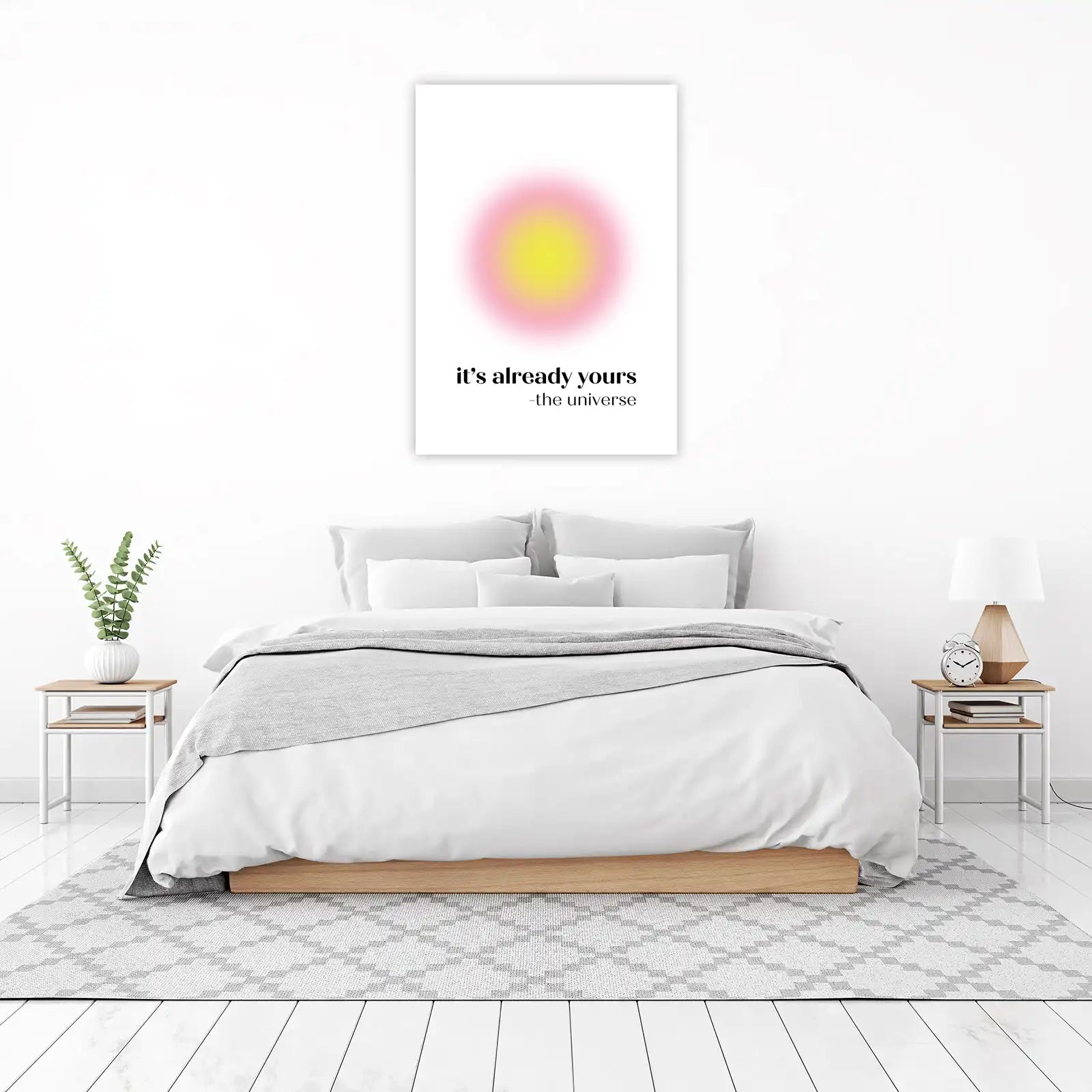 Aura Gradient "It's Already Yours" Wall Art