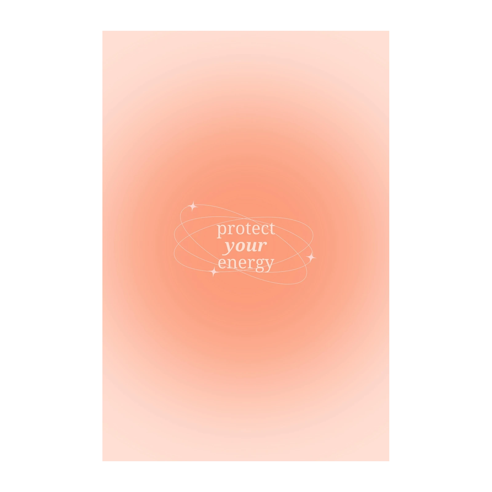 Protect Your Energy Aura Wall Art
