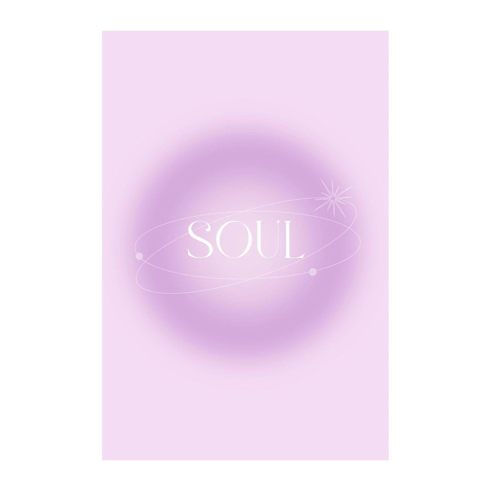 Serene Aura Soul Wall Art Wall Art