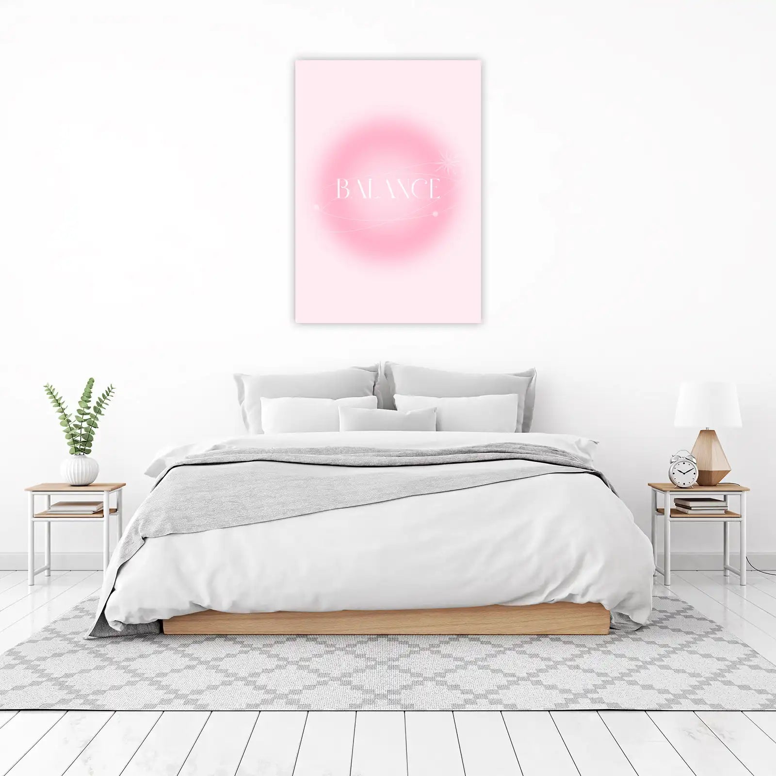 Serene Balance Aura Gradient Wall Art