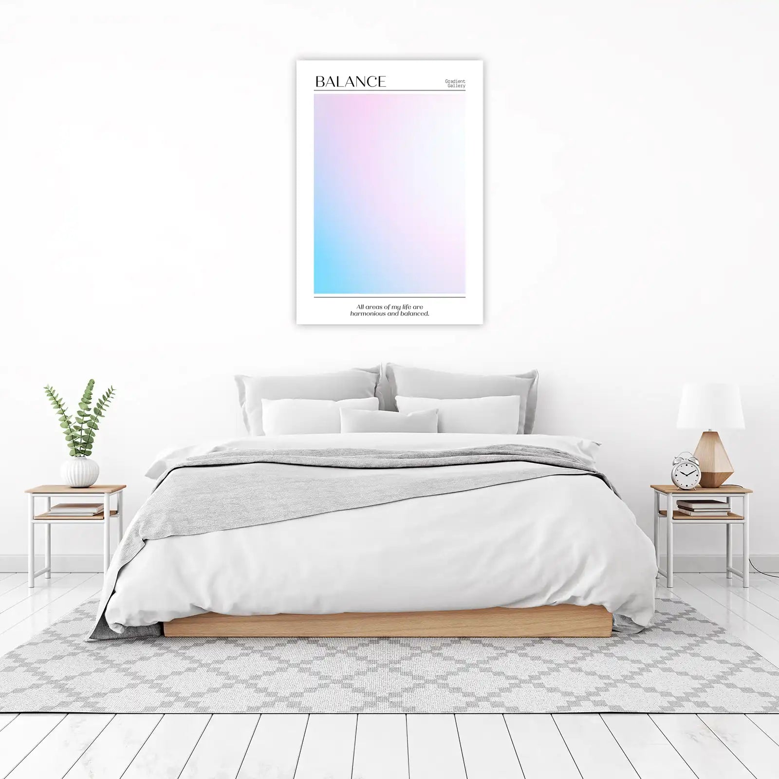 Serene Gradient Balance Wall Art