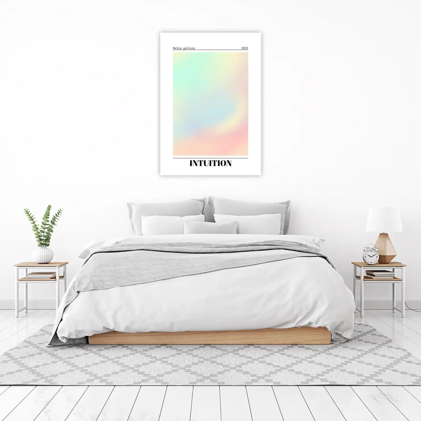 Intuition Pastel Gradient Aura Wall Art