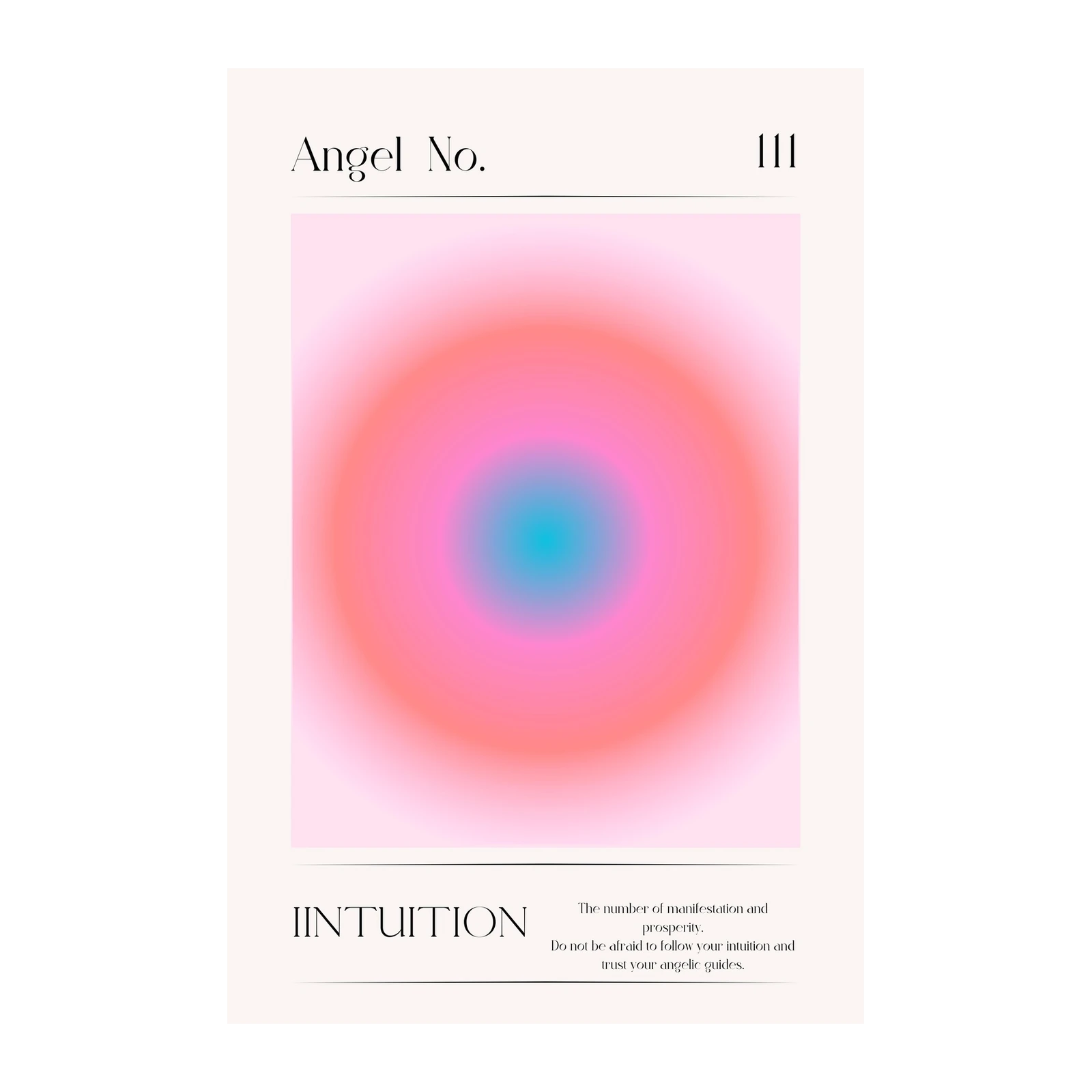 Angel Aura Intuition Wall Art