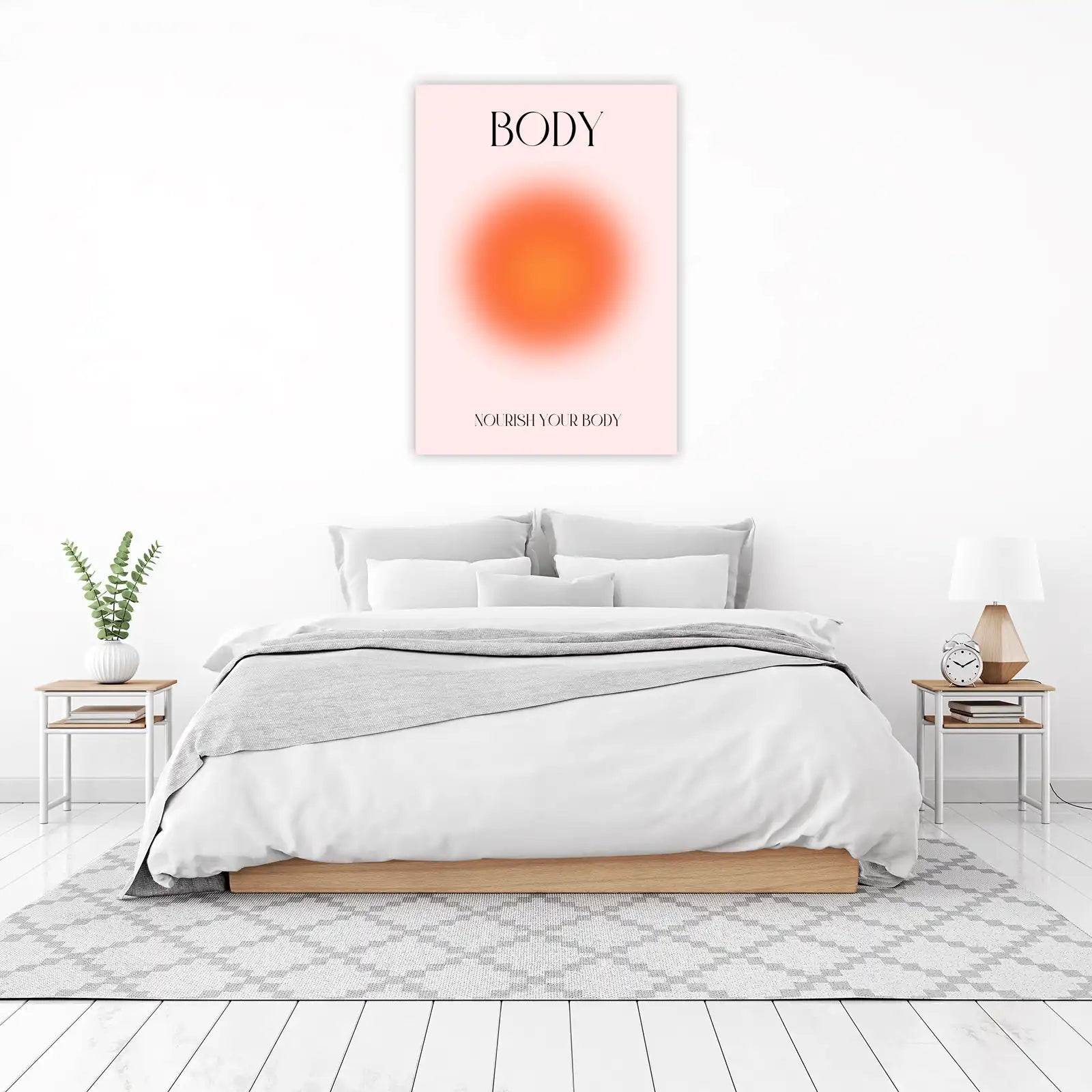 Abstract Aura Body Art Wall Art