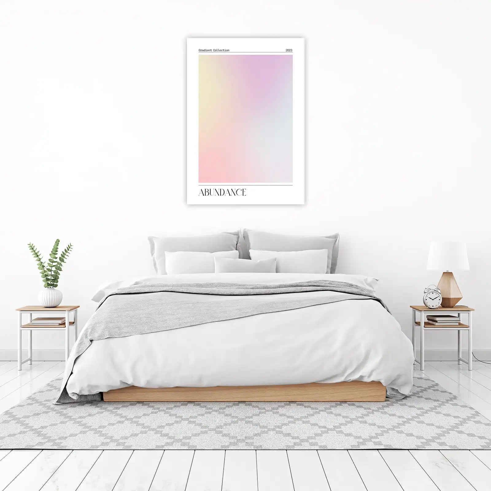 Soft Gradient Aura Wall Art