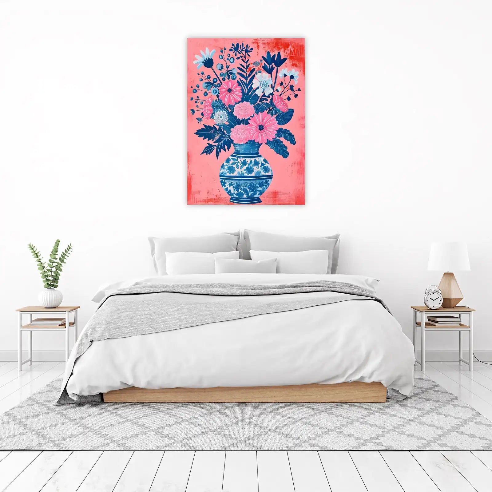 Vibrant Floral Bouquet Wall Art