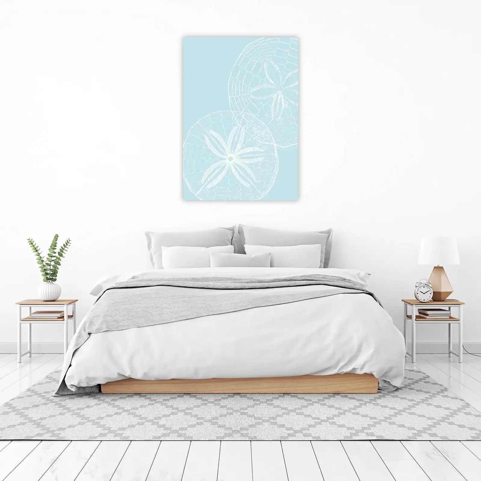 Serene Sand Dollar Duo Coastal Wall Art