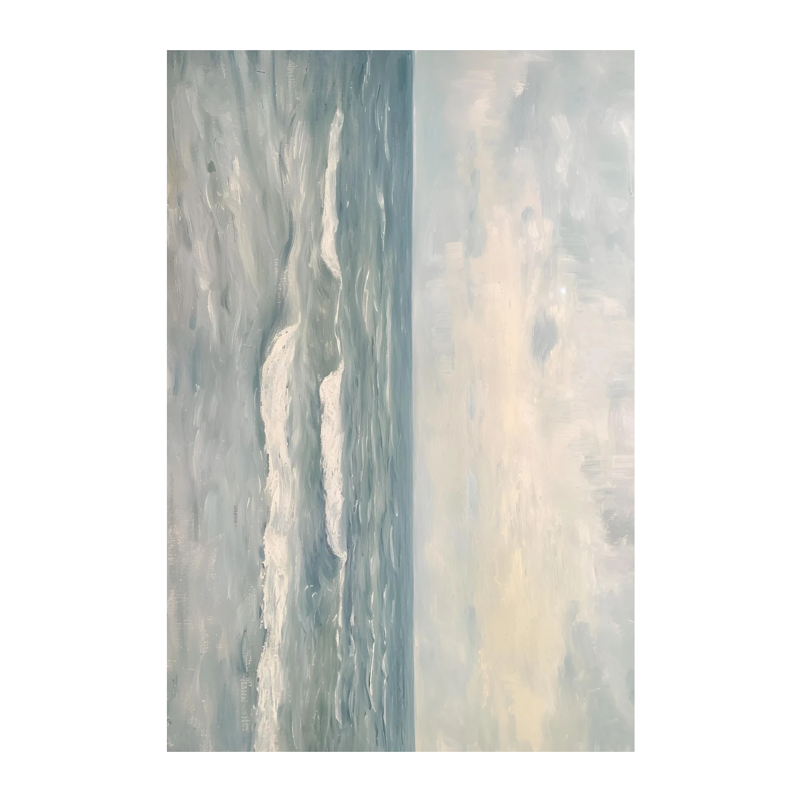 Serene Ocean Waves Wall Art