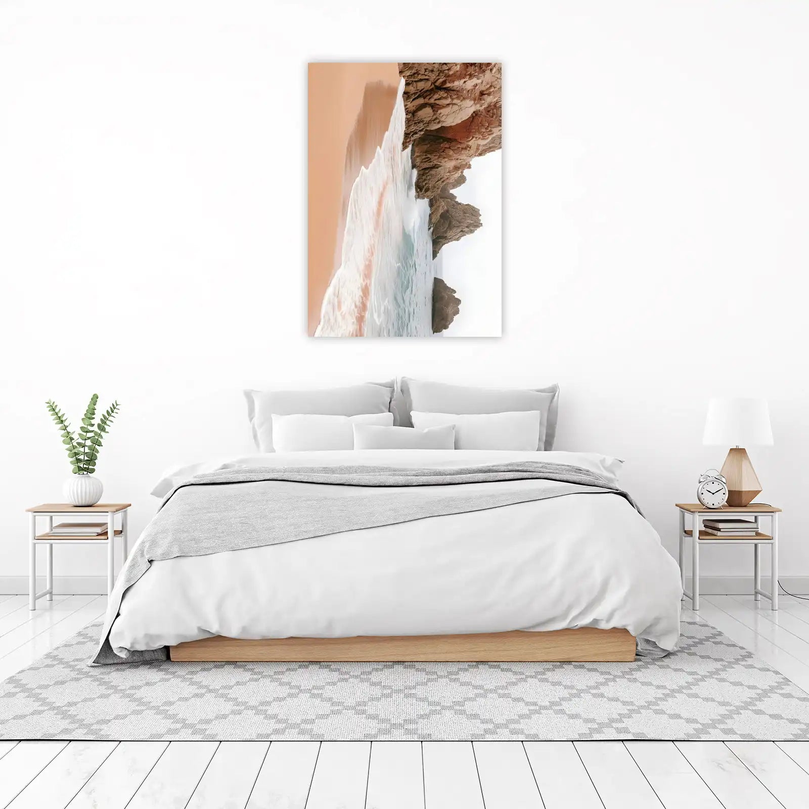 Coastal Serenity Beach Wall Art