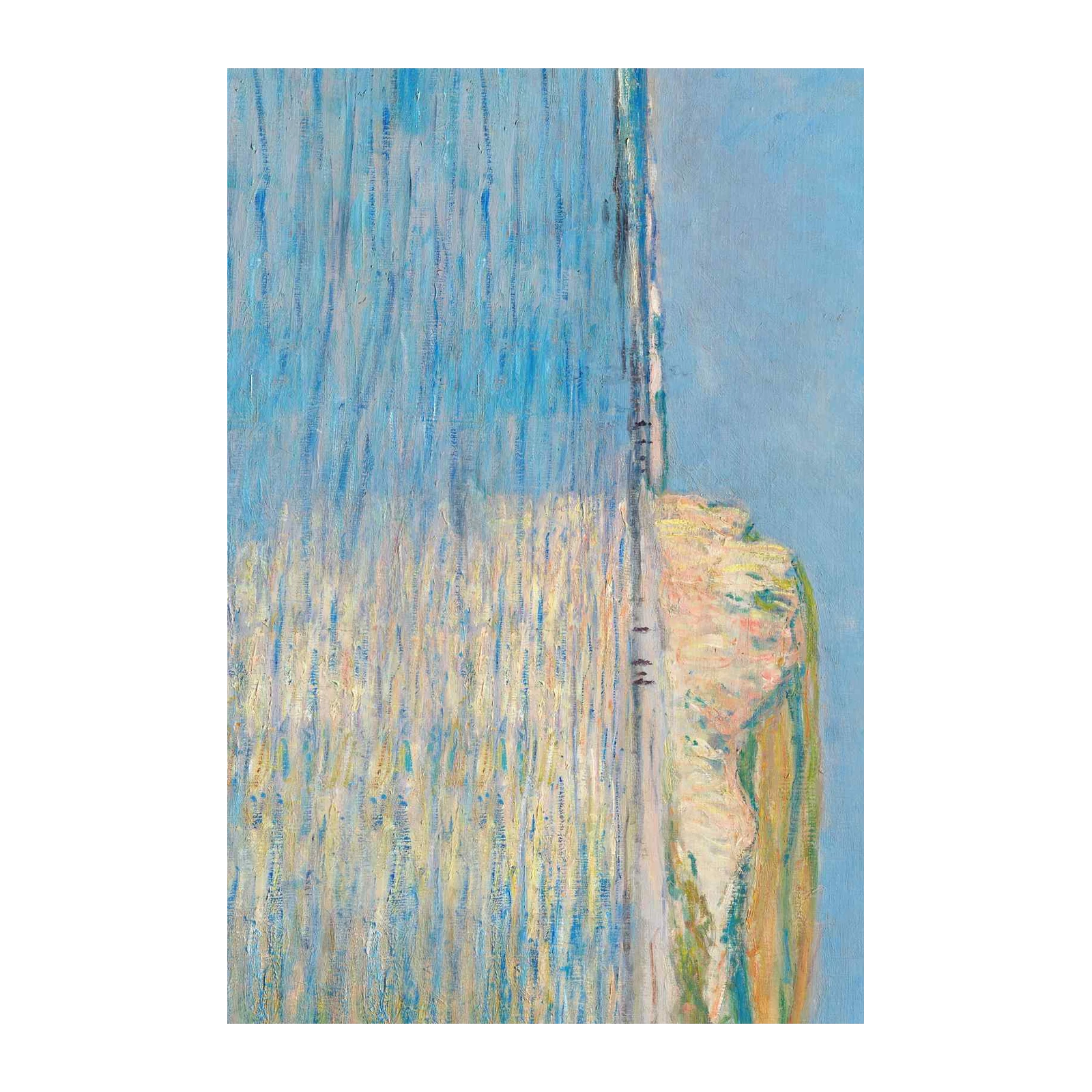 Abstract Waterfall Landscape Wall Art