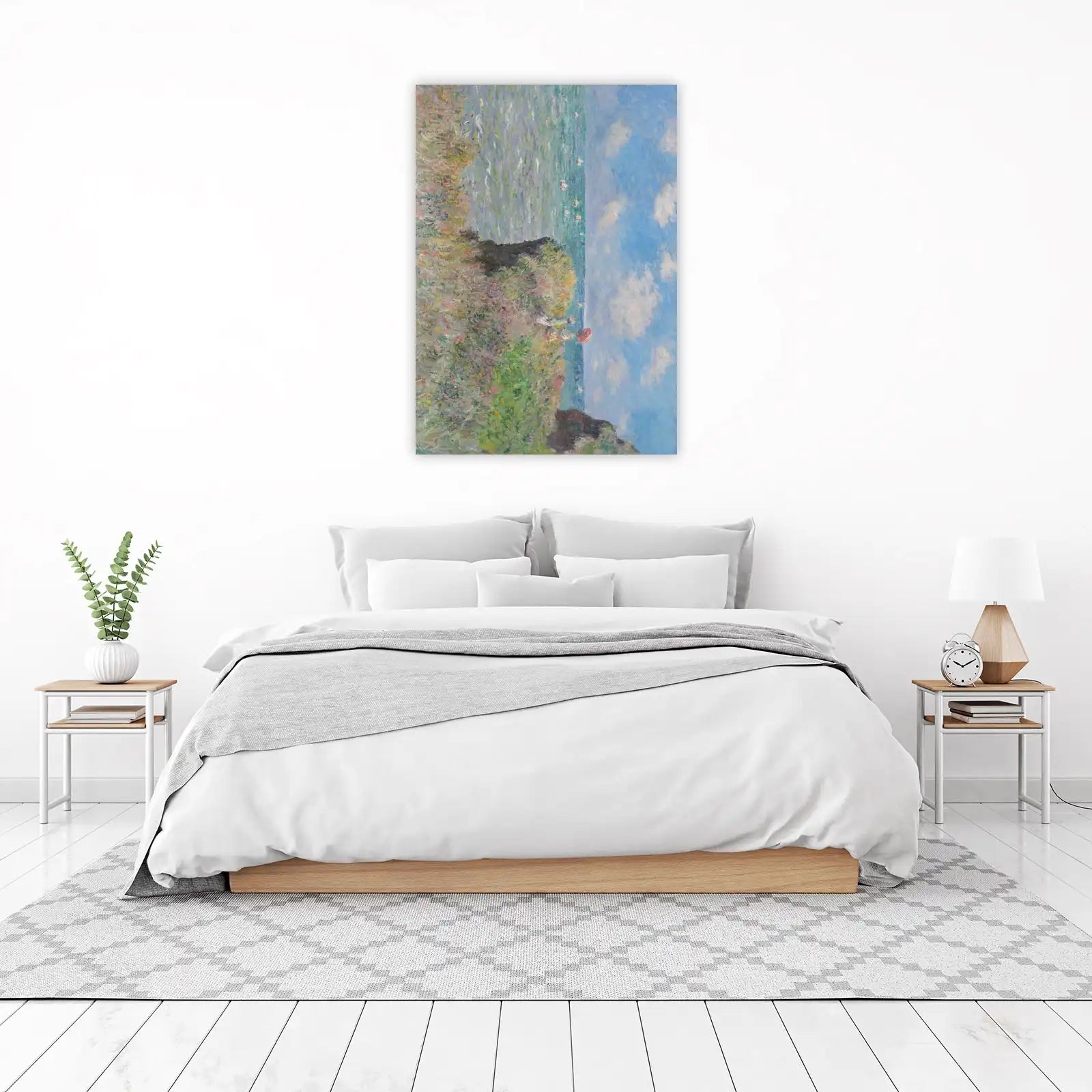 Impressionist Coastal View Wall Art