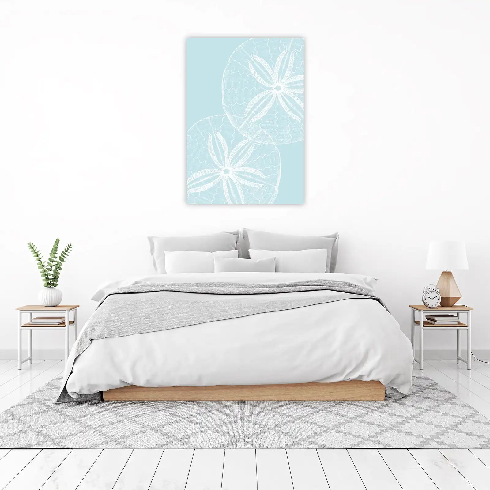 Serene Sand Dollar Duo Coastal Wall Art