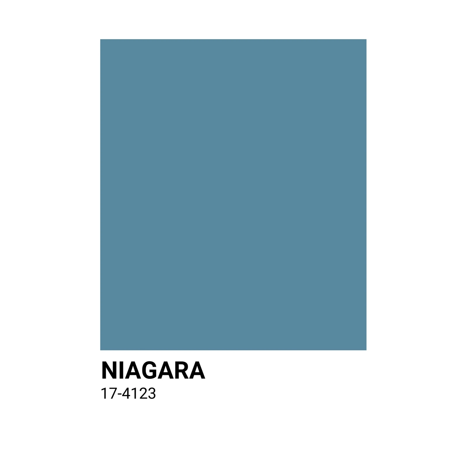 Calm Niagara Blue Serenity Wall Art