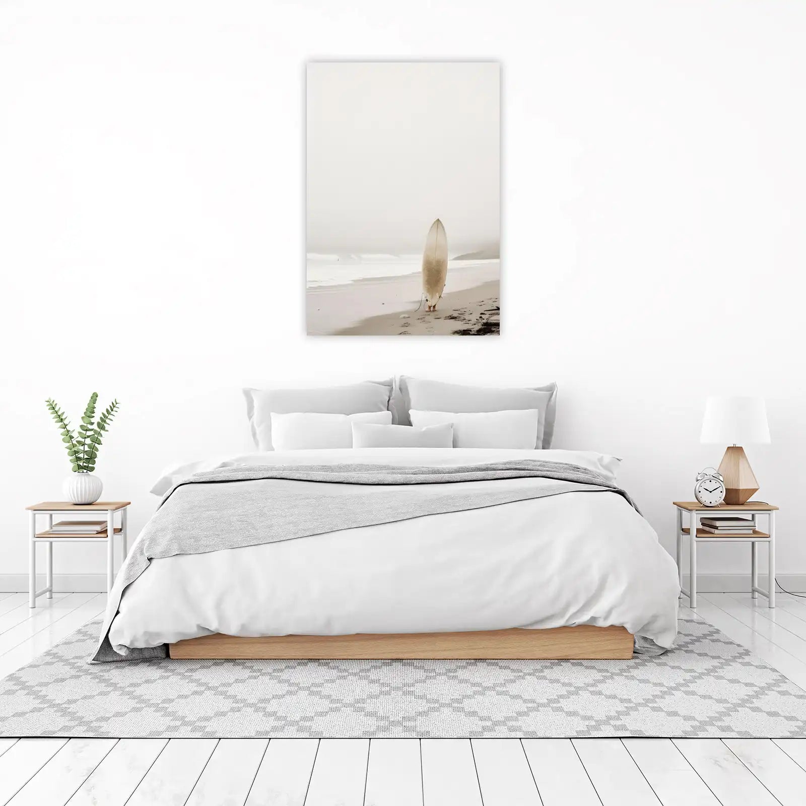 Serene Surf Serenity Beach Wall Art
