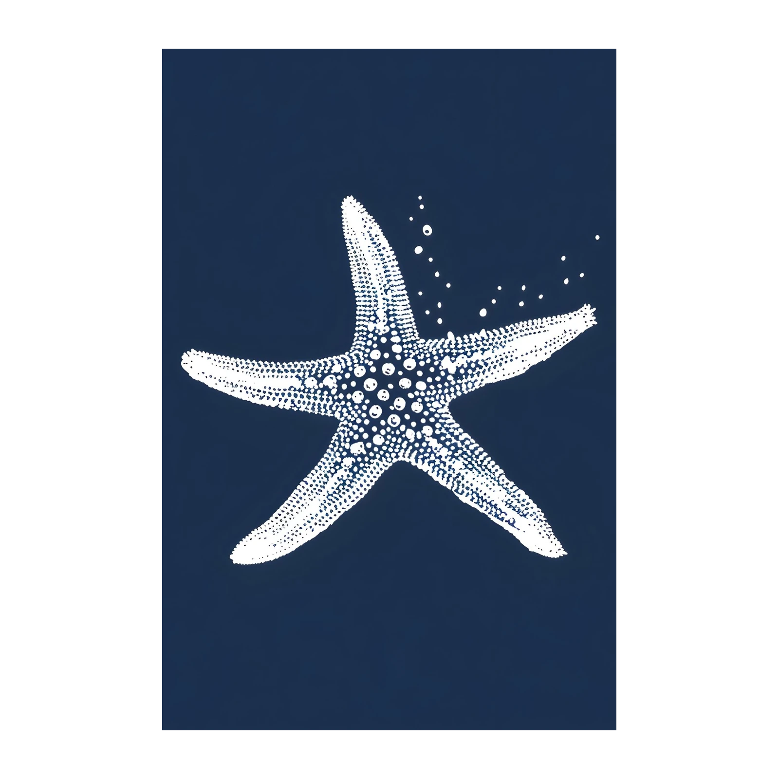 Elegant Starfish Ocean Art Wall Art