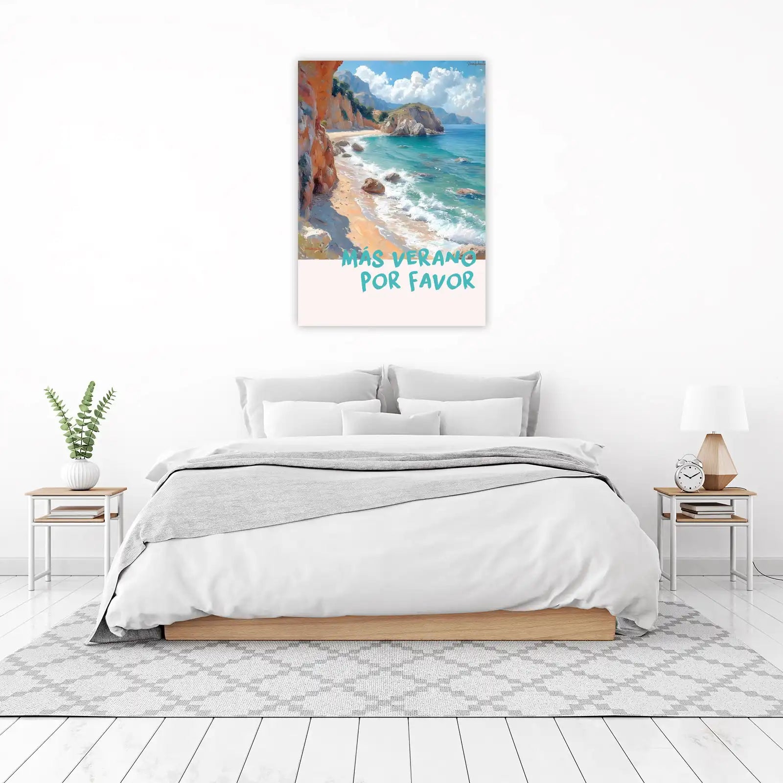 Seaside Serenity Coastal Landscape Wall Art