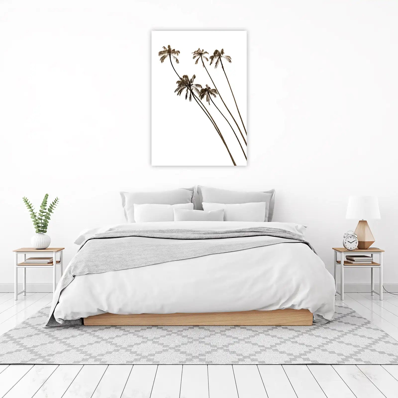 Tropical Palm Silhouette Wall Art