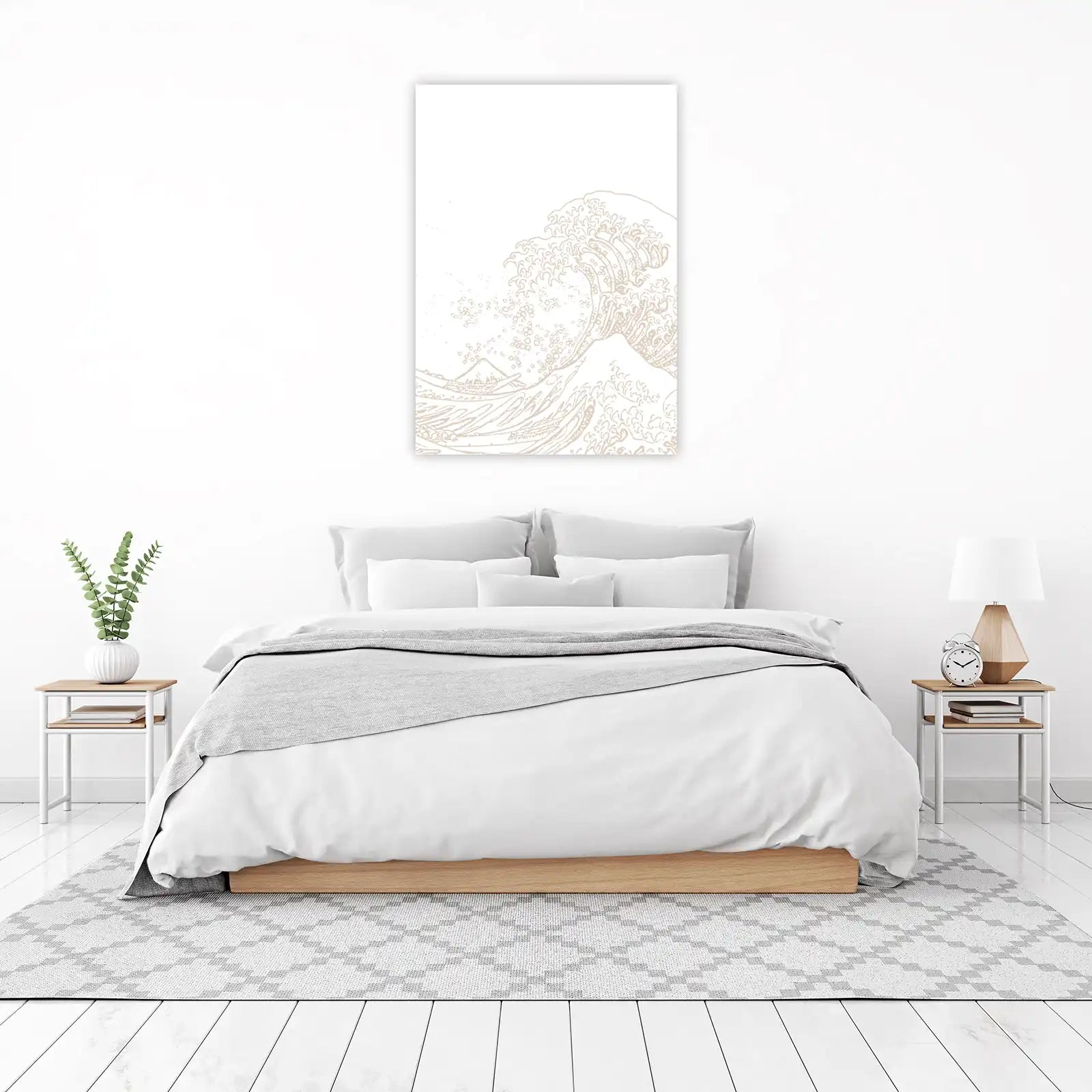 Serene Wave & Fuji Wall Art
