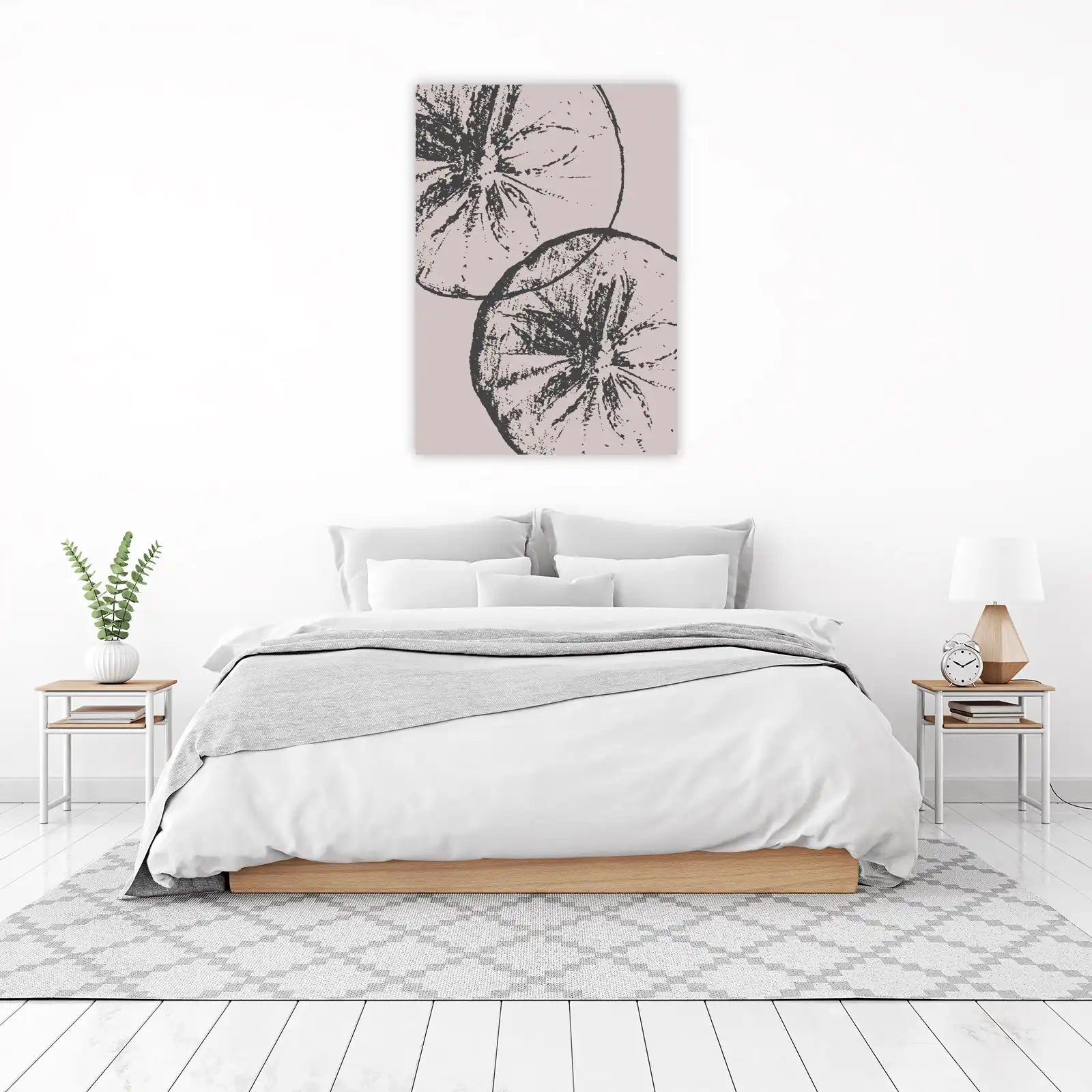Abstract Botanical Duo Wall Art